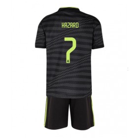 Baby Fußballbekleidung Real Madrid Eden Hazard #7 3rd Trikot 2022-23 Kurzarm (+ kurze hosen)